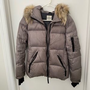 SAM. Jacket Womens Size M FUR HOOD